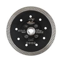 Диск алмазный отрезной турбо с фланцем MIG-FL (MSRBR) 125*M14*1,2 мм гранит сухой рез TECH-NICK Диск алмазный отрезной турбо с фланцем MIG-FL (MSRBR) 125*M14*1,2 мм гранит сухой рез TECH-NICK