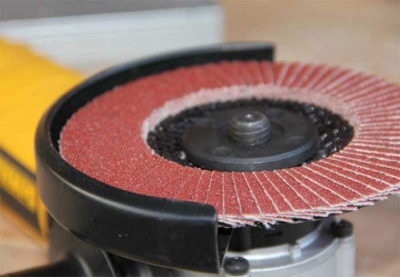 Круг лепестковый торцевой Ø150 P-80 Круг лепестковый торцевой Ø150 P-80